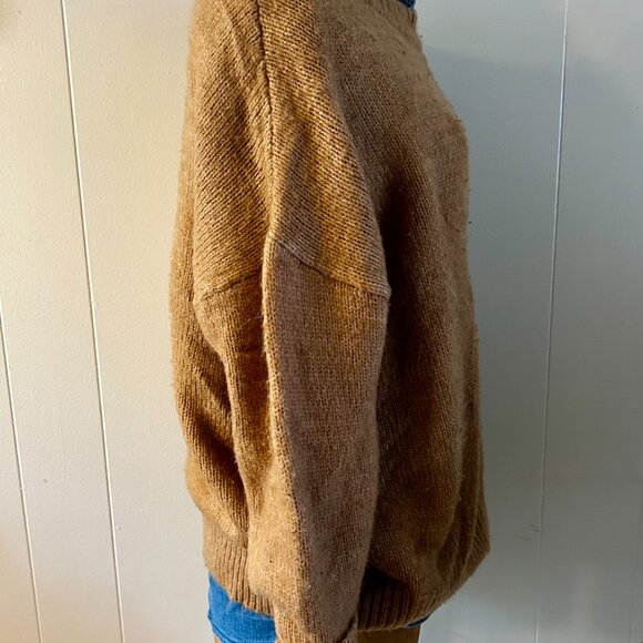 SHAGGY OVERSIZED BOYFRIEND SWEATER ZARA - Picture 2 of 5